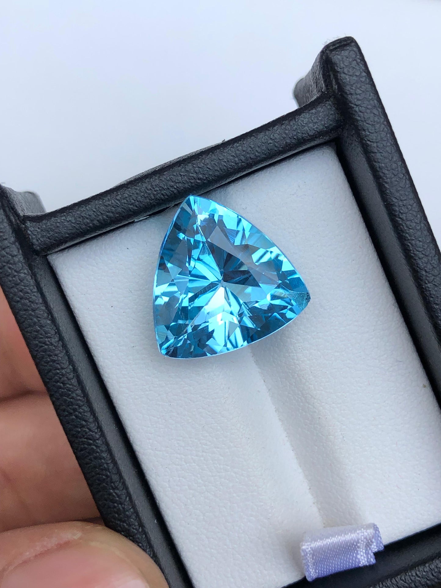 14.75ct trillion cut Swiss Topaz