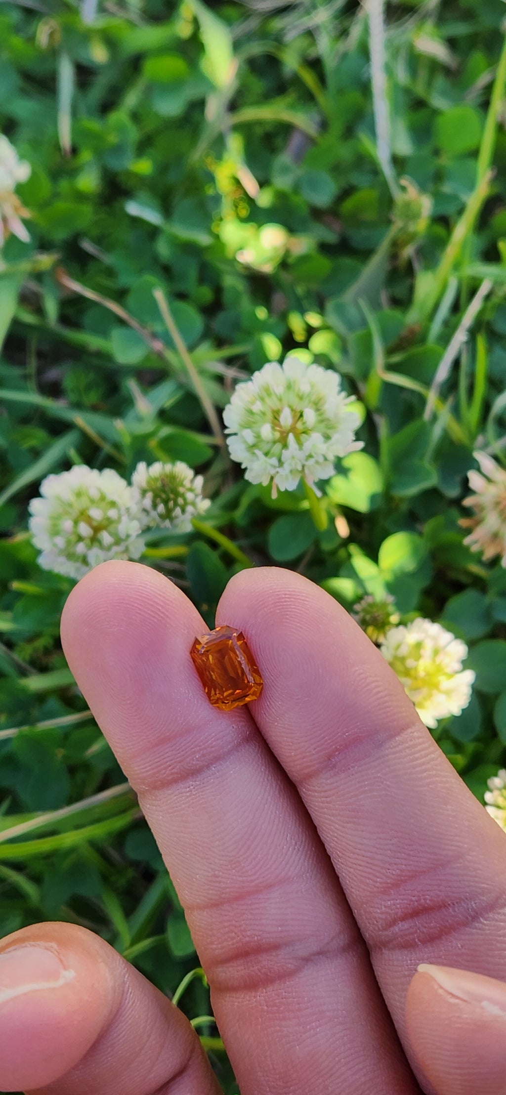 2.2 ct radiant cut Citrine