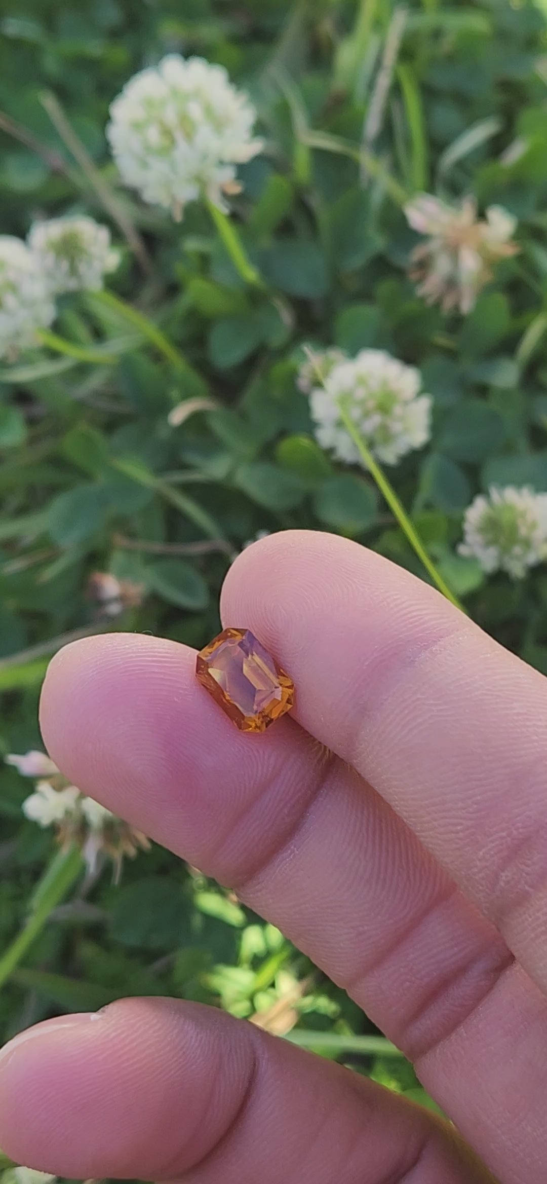 2.2 ct radiant cut Citrine